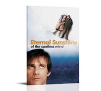 HAUEBDANSEY Eternal Sunshine of The Spotless Mind Posters Aesthetic Vintage Wall Art Canvas Poster Decorative Painting Living Room Bed Room Decor 24x36inch(60x90cm) Frame-style