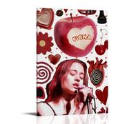 HAUEBDANSEY Fiona Apple Posters Aesthetic Vintage Wall Art Canvas Poster Decorative Painting Living Room Bed Room Decor 08x12inch(20x30cm) Frame-style