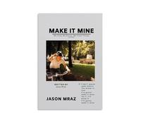 HAUEBDANSEY Jason Mraz - Make It Mine Posters Aesthetic Vintage Wall Art Canvas Poster Decorative Painting Living Room Bed Room Decor 12x18inch(30x45cm) Unframe-style