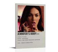 HAUEBDANSEY Jennifer's Body Posters Aesthetic Vintage Wall Art Canvas Poster Decorative Painting Living Room Bed Room Decor 12x18inch(30x45cm) Frame-style