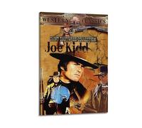 HAUEBDANSEY Joe Kidd Posters Aesthetic Vintage Wall Art Canvas Poster Decorative Painting Living Room Bed Room Decor 12x18inch(30x45cm) Frame-style