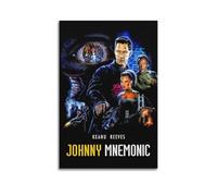 HAUEBDANSEY Johnny Mnemonic Posters Aesthetic Vintage Wall Art Canvas Poster Decorative Painting Living Room Bed Room Decor 08x12inch(20x30cm) Unframe-style