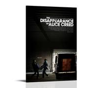 HAUEBDANSEY The Disappearance of Alice Creed Posters Aesthetic Vintage Wall Art Canvas Poster Decorative Painting Living Room Bed Room Decor 12x18inch(30x45cm) Frame-style