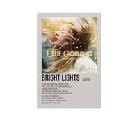 HAUEWB4HEWY Bright Lights by Ellie Goulding Poster Aesthetic Canvas Cover Wall Art Poster Modern Art Paintings for Living Rooms 12x18inch(30x45cm) Unframe-style