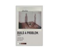 HAUEWB4HEWY Build A Problem - Dodie Poster Aesthetic Canvas Cover Wall Art Poster Modern Art Paintings for Living Rooms 16x24inch(40x60cm) Unframe-style