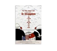 HAUEWB4HEWY Dr. Strangelove Poster Aesthetic Canvas Cover Wall Art Poster Modern Art Paintings for Living Rooms 20x30inch(50x75cm) Unframe-style