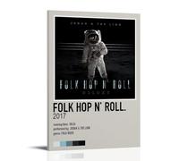 HAUEWB4HEWY Judah & The Lion Album Folk Hop N' Roll Poster Aesthetic Canvas Cover Wall Art Poster Modern Art Paintings for Living Rooms 20x30inch(50x75cm) Frame-style