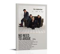 HAUEWB4HEWY No Need To Argue by The Cranberries Poster Aesthetic Canvas Cover Wall Art Poster Modern Art Paintings for Living Rooms 20x30inch(50x75cm) Frame-style