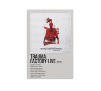 HAUEWB4HEWY Nothing,Nowhere Album Trauma Factory Live Poster Aesthetic Canvas Cover Wall Art Poster Modern Art Paintings for Living Rooms 16x24inch(40x60cm) Unframe-style