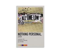 HAUEWB4HEWY Nothing Personal - All Time Low Poster Aesthetic Canvas Cover Wall Art Poster Modern Art Paintings for Living Rooms 16x24inch(40x60cm) Unframe-style