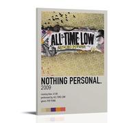 HAUEWB4HEWY Nothing Personal - All Time Low Poster Aesthetic Canvas Cover Wall Art Poster Modern Art Paintings for Living Rooms 08x12inch(20x30cm) Frame-style