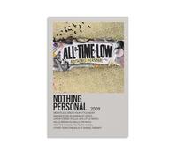 HAUEWB4HEWY Nothing Personal By All Time Low Poster Aesthetic Canvas Cover Wall Art Poster Modern Art Paintings for Living Rooms 24x36inch(60x90cm) Unframe-style