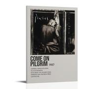 HAUEWB4HEWY Pixies Album Come on Pilgrim Poster Aesthetic Canvas Cover Wall Art Poster Modern Art Paintings for Living Rooms 24x36inch(60x90cm) Frame-style