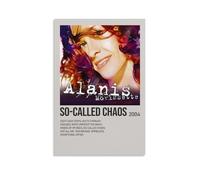 HAUEWB4HEWY So-Called Chaos By Alanis Morissette Poster Aesthetic Canvas Cover Wall Art Poster Modern Art Paintings for Living Rooms 08x12inch(20x30cm) Unframe-style