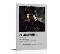 HAUEWB4HEWY The Deer Hunter Poster Aesthetic Canvas Cover Wall Art Poster Modern Art Paintings for Living Rooms 16x24inch(40x60cm) Frame-style