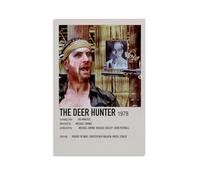 HAUEWB4HEWY The Deer Hunter Poster Aesthetic Canvas Cover Wall Art Poster Modern Art Paintings for Living Rooms 20x30inch(50x75cm) Unframe-style
