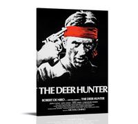 HAUEWB4HEWY The Deer Hunter Poster Aesthetic Canvas Cover Wall Art Poster Modern Art Paintings for Living Rooms 08x12inch(20x30cm) Frame-style