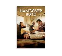 HAUEWB4HEWY The Hangover Part II Poster Aesthetic Canvas Cover Wall Art Poster Modern Art Paintings for Living Rooms 12x18inch(30x45cm) Unframe-style