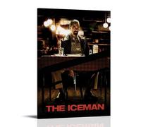 HAUEWB4HEWY The Iceman Poster Aesthetic Canvas Cover Wall Art Poster Modern Art Paintings for Living Rooms 16x24inch(40x60cm) Frame-style