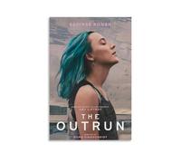 HAUEWB4HEWY The Outrun Poster Aesthetic Canvas Cover Wall Art Poster Modern Art Paintings for Living Rooms 12x18inch(30x45cm) Unframe-style