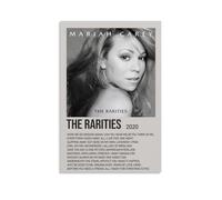 HAUEWB4HEWY The Rarities by Mariah Carey Poster Aesthetic Canvas Cover Wall Art Poster Modern Art Paintings for Living Rooms 12x18inch(30x45cm) Unframe-style