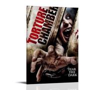 HAUEWB4HEWY Torture Chamber Poster Aesthetic Canvas Cover Wall Art Poster Modern Art Paintings for Living Rooms 24x36inch(60x90cm) Frame-style
