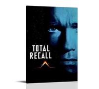 HAUEWB4HEWY Total Recall Poster Aesthetic Canvas Cover Wall Art Poster Modern Art Paintings for Living Rooms 20x30inch(50x75cm) Frame-style