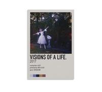 HAUEWB4HEWY Visions of A Life - Wolf Alice Poster Aesthetic Canvas Cover Wall Art Poster Modern Art Paintings for Living Rooms 12x18inch(30x45cm) Unframe-style