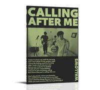 HAUEWB4HEWY Wallows Calling After Me Poster Aesthetic Canvas Cover Wall Art Poster Modern Art Paintings for Living Rooms 20x30inch(50x75cm) Frame-style