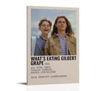 HAUEWB4HEWY What's Eating Gilbert Grape Poster Aesthetic Canvas Cover Wall Art Poster Modern Art Paintings for Living Rooms 12x18inch(30x45cm) Frame-style