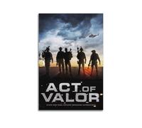HAUEYQWUEGG Act of Valor1 Posters Wall Art Print Poster Decor Vintage Canvas for Living Room Bed Room 16x24inch(40x60cm) Unframe-style
