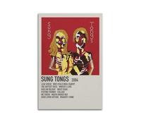 HAUEYQWUEGG Animal Collective Sung Tongs Posters Wall Art Print Poster Decor Vintage Canvas for Living Room Bed Room 08x12inch(20x30cm) Unframe-style