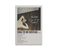 HAUEYQWUEGG Ben Platt Album Sing to Me Instead Posters Wall Art Print Poster Decor Vintage Canvas for Living Room Bed Room 20x30inch(50x75cm) Unframe-style