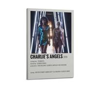 HAUEYQWUEGG Charlie's Angels Posters Wall Art Print Poster Decor Vintage Canvas for Living Room Bed Room 08x12inch(20x30cm) Frame-style
