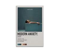 HAUEYQWUEGG Josef Salvat Album Modern Anxiety Posters Wall Art Print Poster Decor Vintage Canvas for Living Room Bed Room 08x12inch(20x30cm) Unframe-style