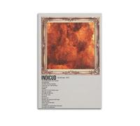 HAUEYQWUEGG Kid Cudi Album Indicud Posters Wall Art Print Poster Decor Vintage Canvas for Living Room Bed Room 12x18inch(30x45cm) Unframe-style