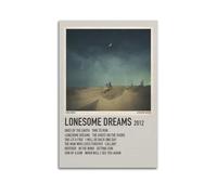 HAUEYQWUEGG Lord Huron Album Lonesome Dreams Posters Wall Art Print Poster Decor Vintage Canvas for Living Room Bed Room 12x18inch(30x45cm) Unframe-style
