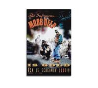 HAUEYQWUEGG Mobb Deep 1995 Posters Wall Art Print Poster Decor Vintage Canvas for Living Room Bed Room 08x12inch(20x30cm) Unframe-style