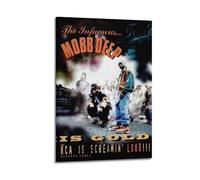 HAUEYQWUEGG Mobb Deep 1995 Posters Wall Art Print Poster Decor Vintage Canvas for Living Room Bed Room 20x30inch(50x75cm) Frame-style