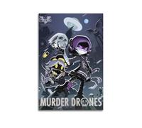 HAUEYQWUEGG Murder Drones Posters Wall Art Print Poster Decor Vintage Canvas for Living Room Bed Room 16x24inch(40x60cm) Unframe-style