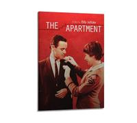 HAUEYQWUEGG The Apartment 1960（1） Posters Wall Art Print Poster Decor Vintage Canvas for Living Room Bed Room 16x24inch(40x60cm) Frame-style