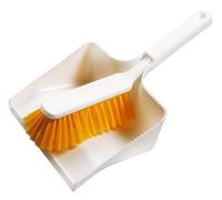 Haug Dustpan Set 350 x 222 x 85 mm Soft Unslotted Yellow