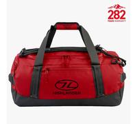 Highlander Hauler Duffel 45L: Red Colour: Red