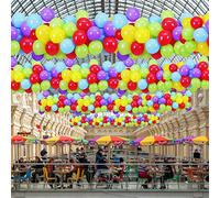 Haull Balloon Drop Net for Ceiling Release Graduation Wedding Balloon Drop Bag Netting for Graduation Baby Shower Birthday New Year's Celebration Party Supplies Decoration(23 x 7 ft)