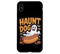 Haunt Dog Funny Ghost Hotdog Halloween Case for iPhone XS Max