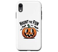 Haunt The Fun - Cute Pumpkin Jack O' Lantern Halloween Case for iPhone XR