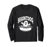 Hauntdog Ghostly Hotdog Humor Tee Long Sleeve T-Shirt