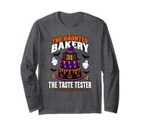 Haunted Bakery Taste Tester Baker Matching Halloween Costume Long Sleeve T-Shirt