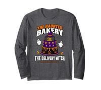 Haunted Bakery The Delivery Witch Group Halloween Costume Long Sleeve T-Shirt