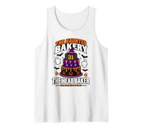 Haunted Bakery The Head Baker Group Halloween Costume Tank Top